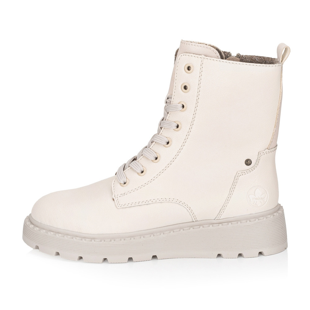 detail Dámská kotníková obuv RIEKER 70401-60 béžová W4