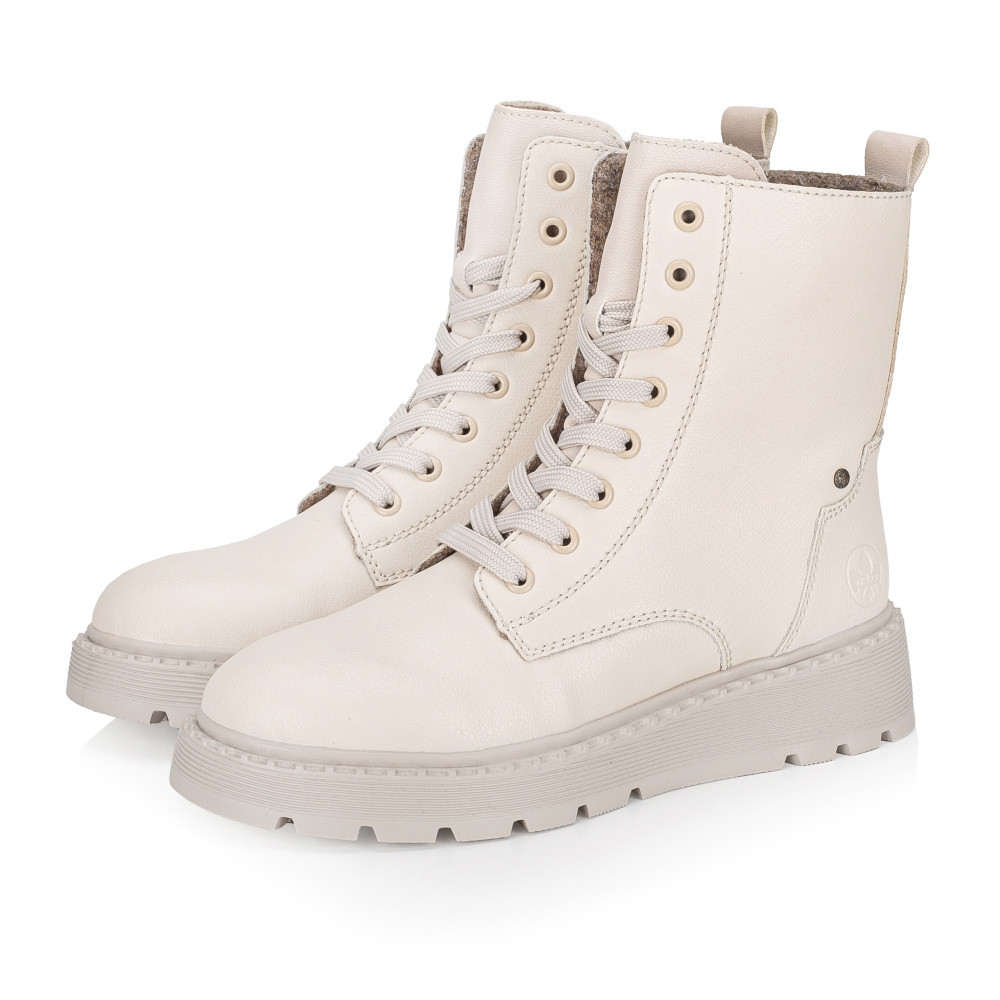 detail Dámská kotníková obuv RIEKER 70401-60 béžová W4