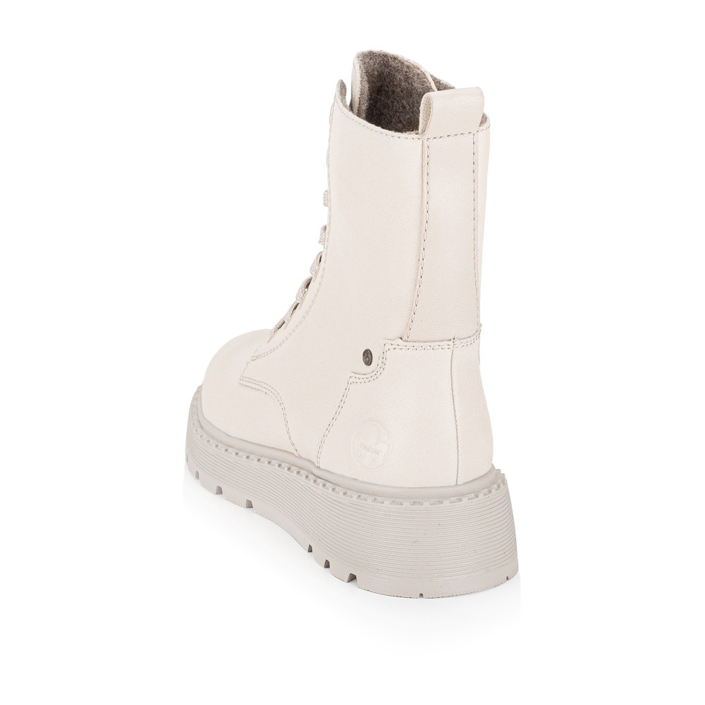 detail Dámská kotníková obuv RIEKER 70401-60 béžová W4