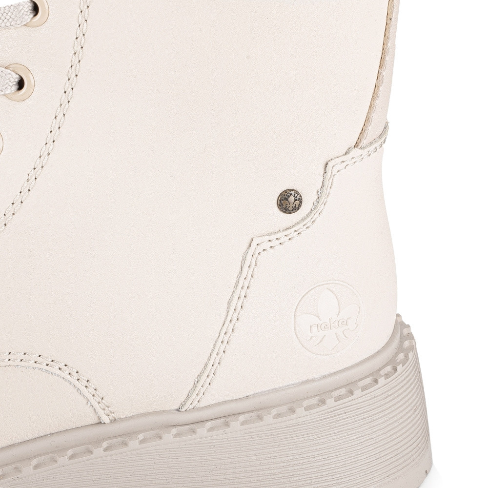 detail Dámská kotníková obuv RIEKER 70401-60 béžová W4