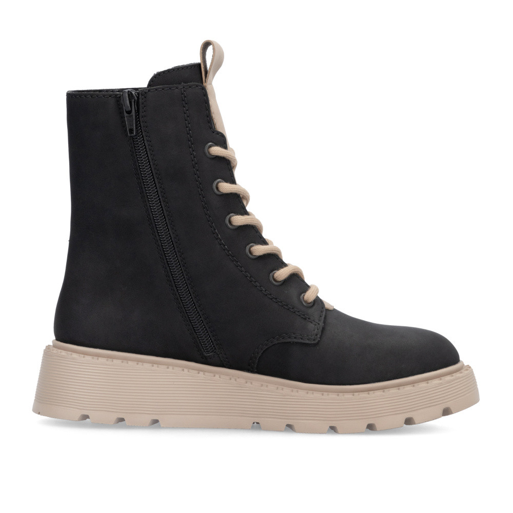 detail Dámská kotníková obuv RIEKER 70404-00 černá W4