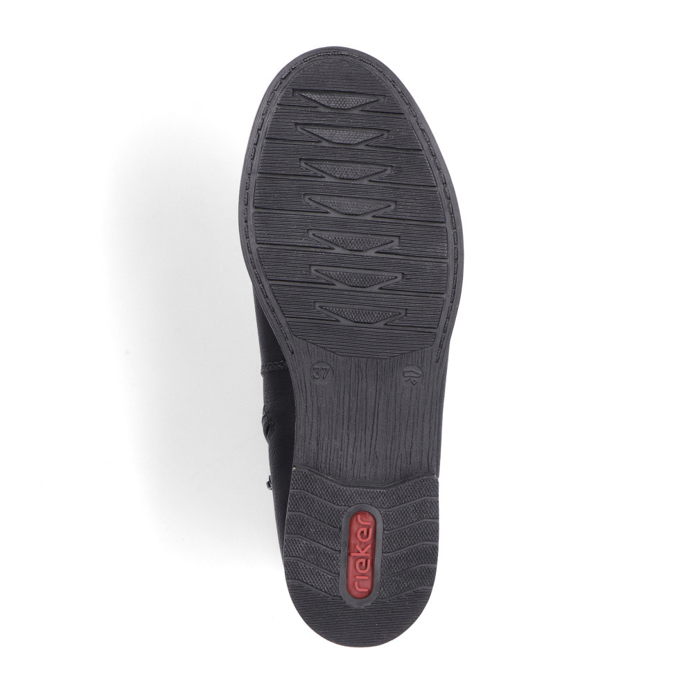 detail Dámská kotníková obuv RIEKER 72252-00 černá W4