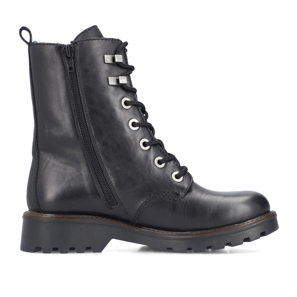 detail Dámská kotníková obuv RIEKER 73240-00 černá W4