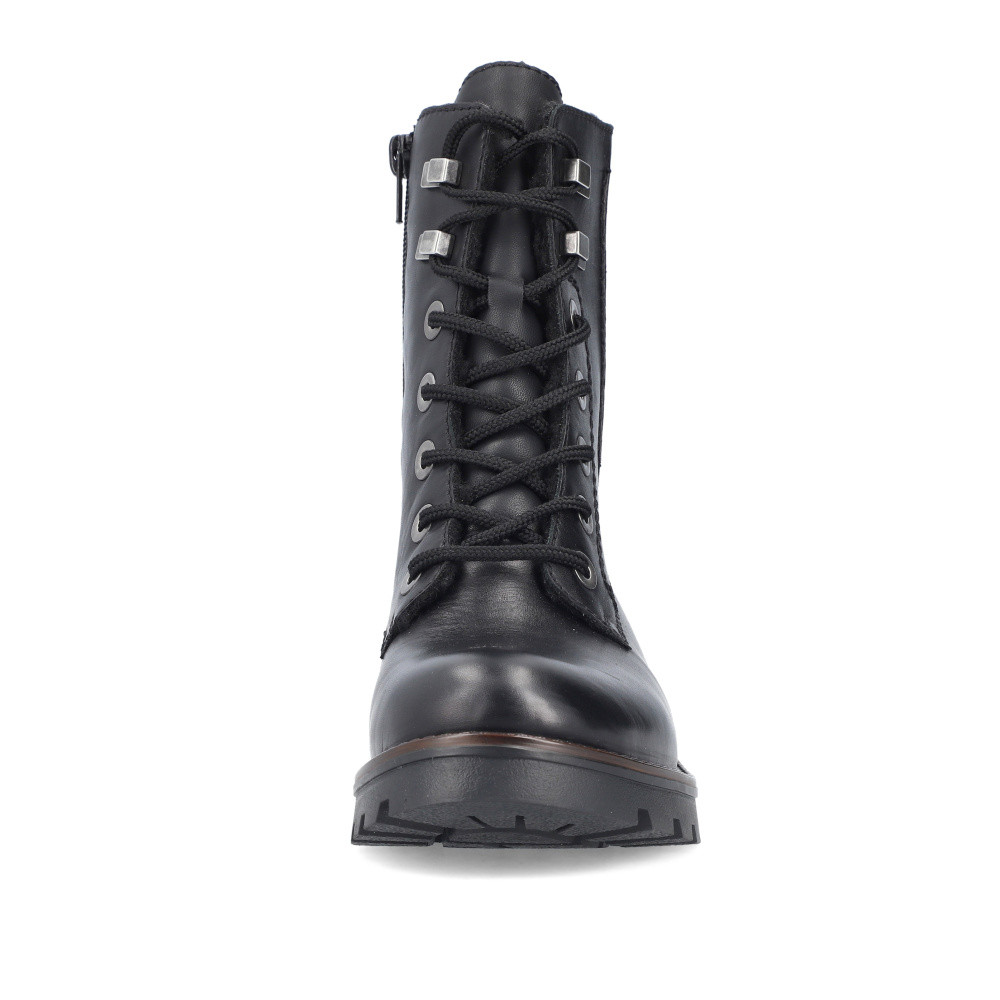 detail Dámská kotníková obuv RIEKER 73240-00 černá W4