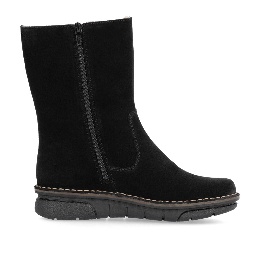 detail Dámská kotníková obuv RIEKER 73350-01 černá W4