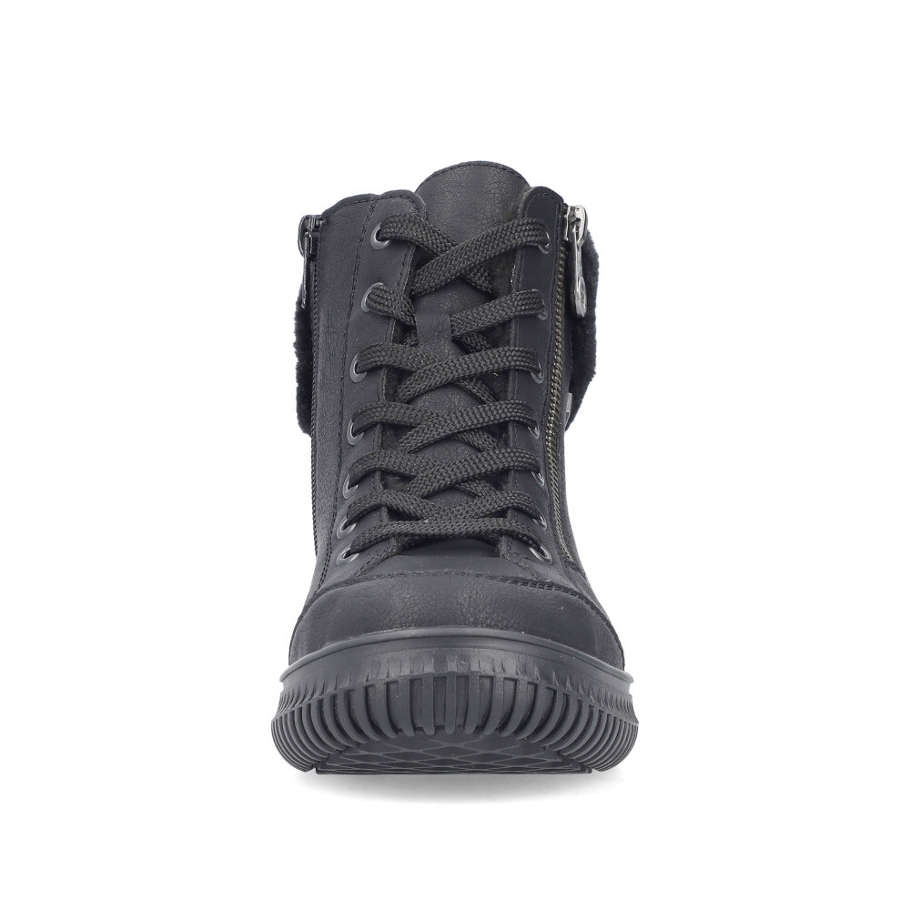 detail Dámská kotníková obuv RIEKER 74244-00 černá W4