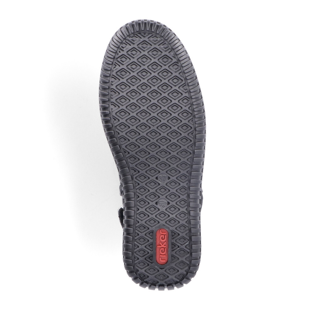 detail Dámská kotníková obuv RIEKER 74244-00 černá W4