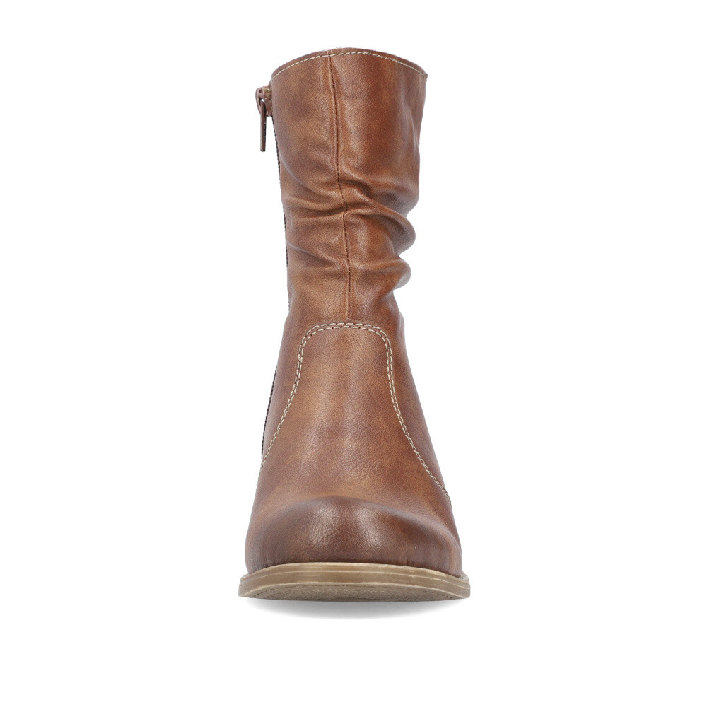 detail Dámská kotníková obuv RIEKER 76581-24 hnědá W4