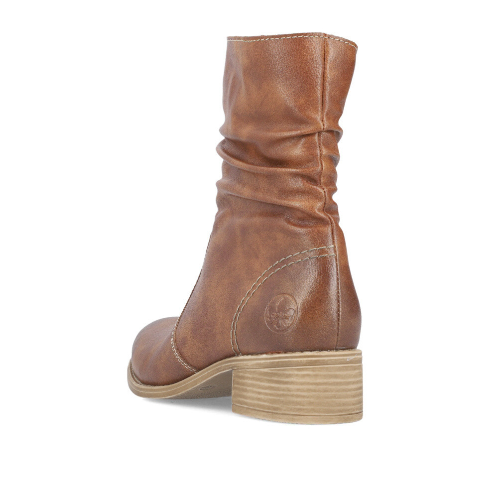 detail Dámská kotníková obuv RIEKER 76581-24 hnědá W4