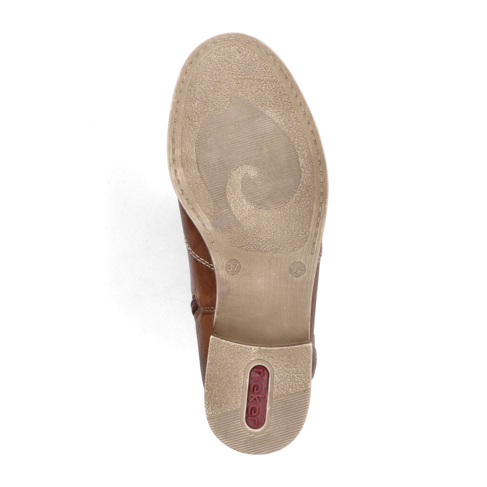 detail Dámská kotníková obuv RIEKER 76581-24 hnědá W4