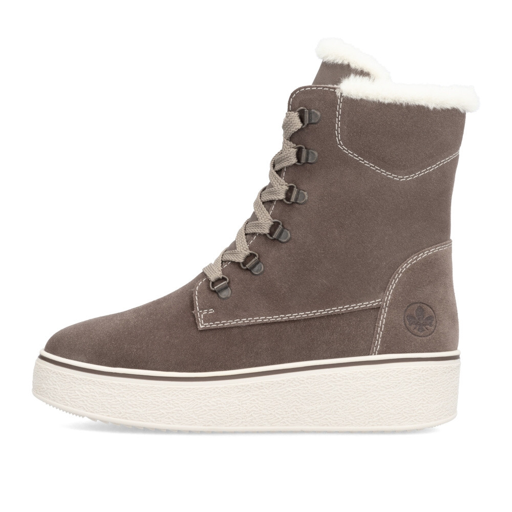 detail Dámská kotníková obuv RIEKER 78800-24 hnědá W4