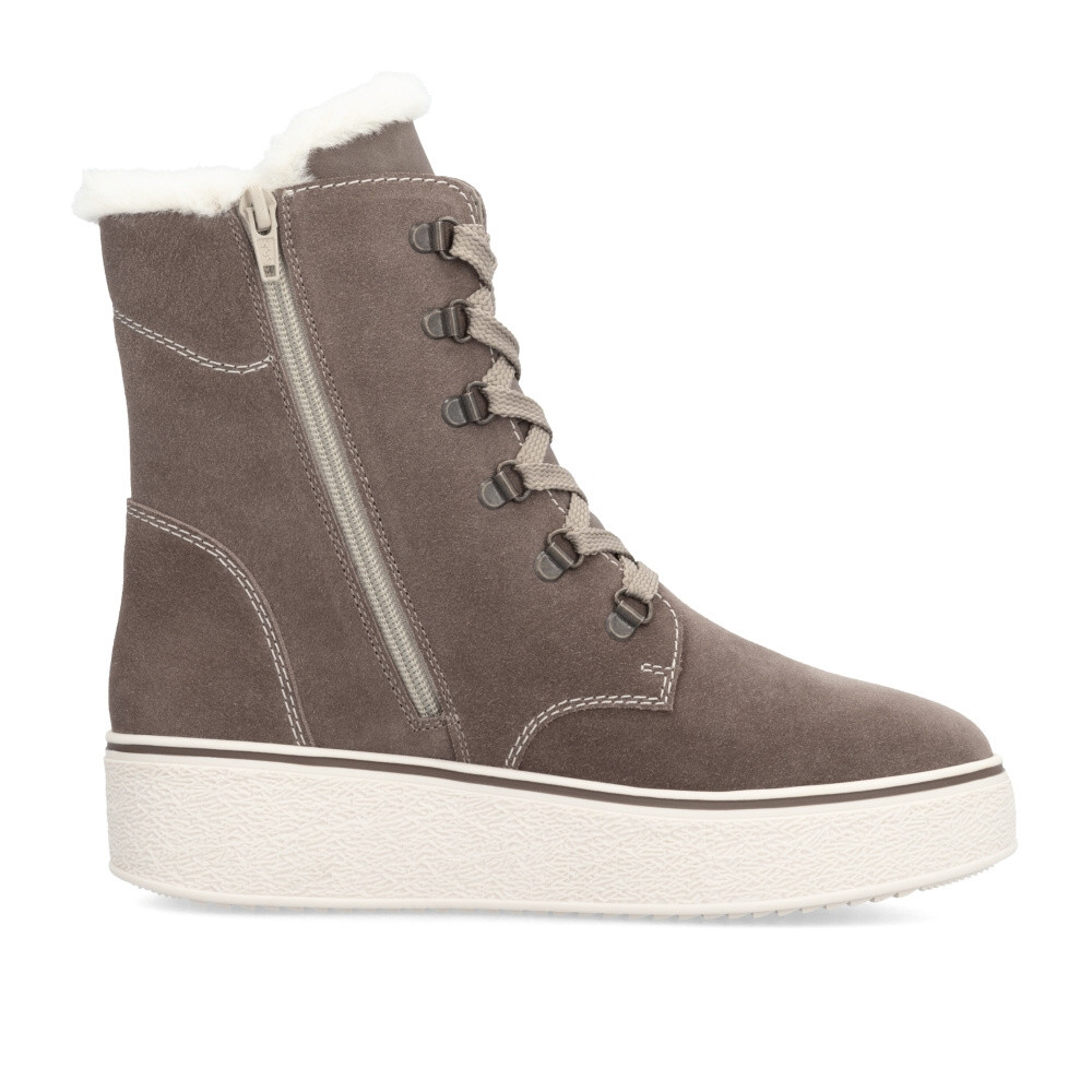 detail Dámská kotníková obuv RIEKER 78800-24 hnědá W4