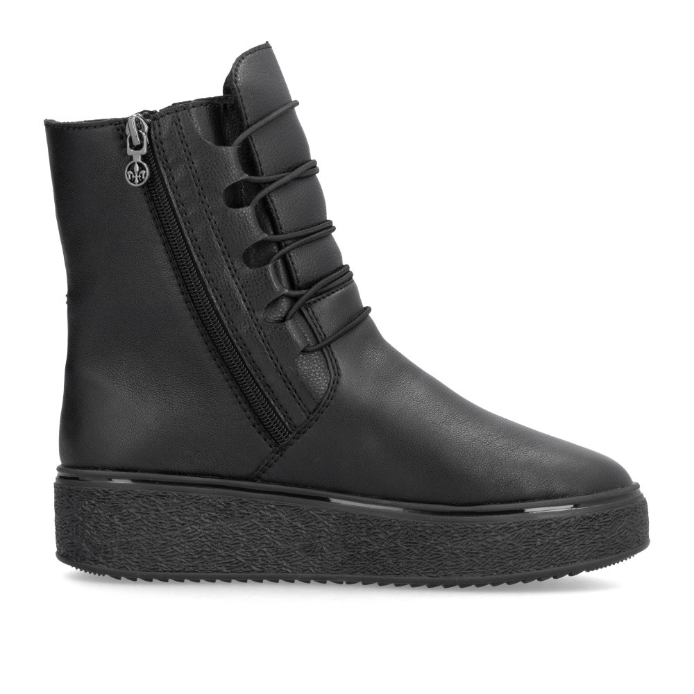 detail Dámská kotníková obuv RIEKER 78855-00 černá W4