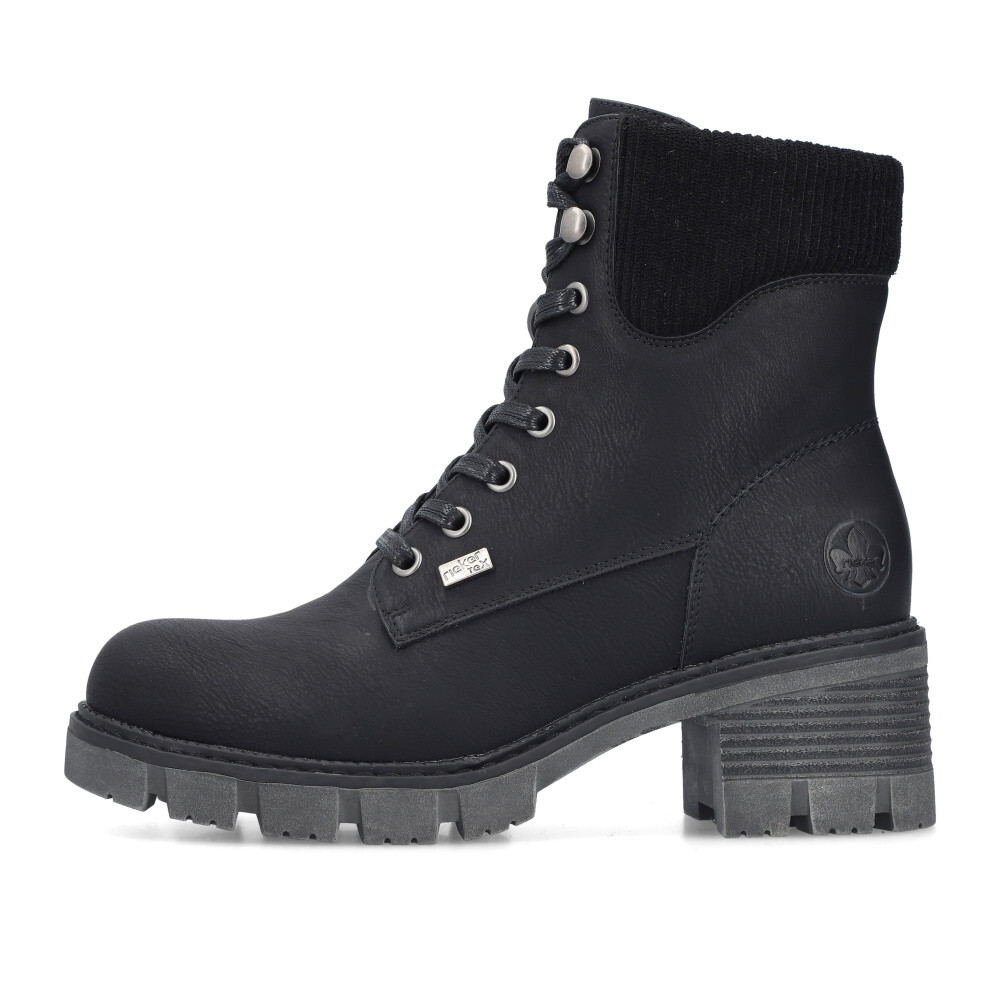 detail Dámská kotníková obuv RIEKER 92041-00 černá W4