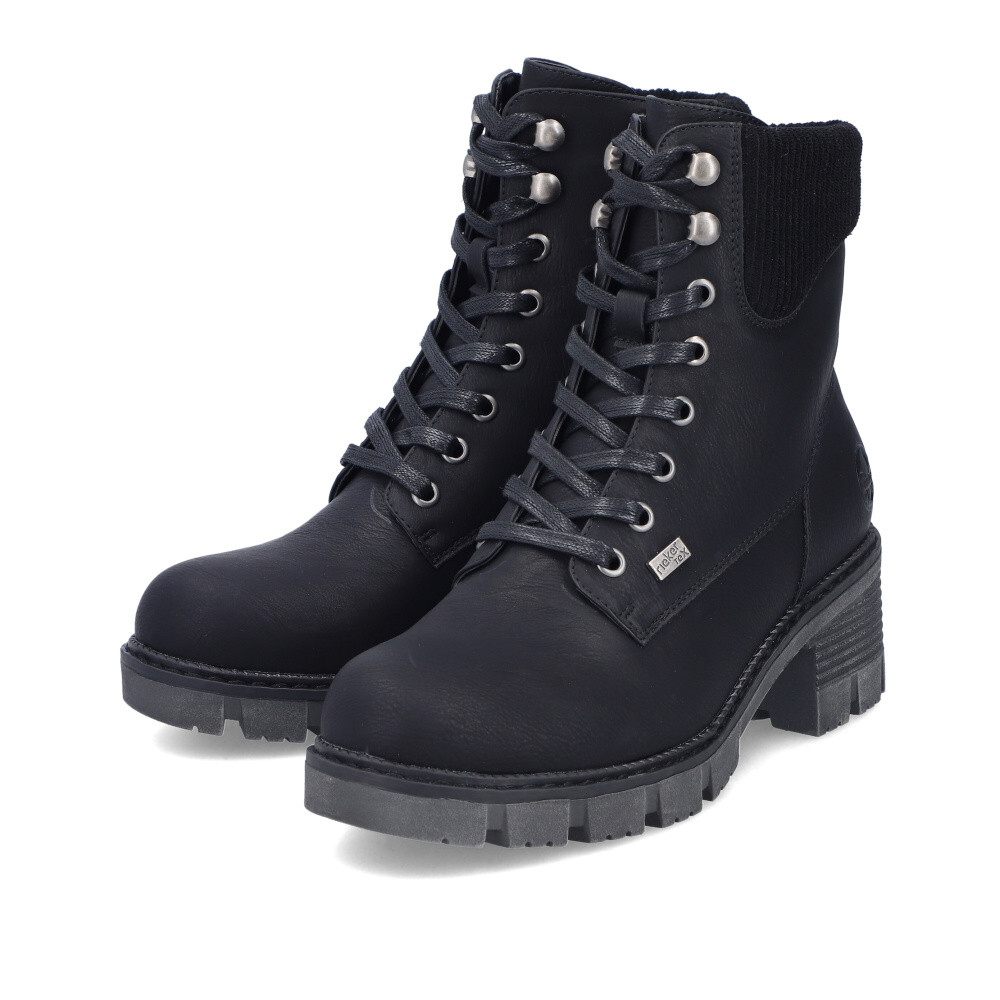 detail Dámská kotníková obuv RIEKER 92041-00 černá W4