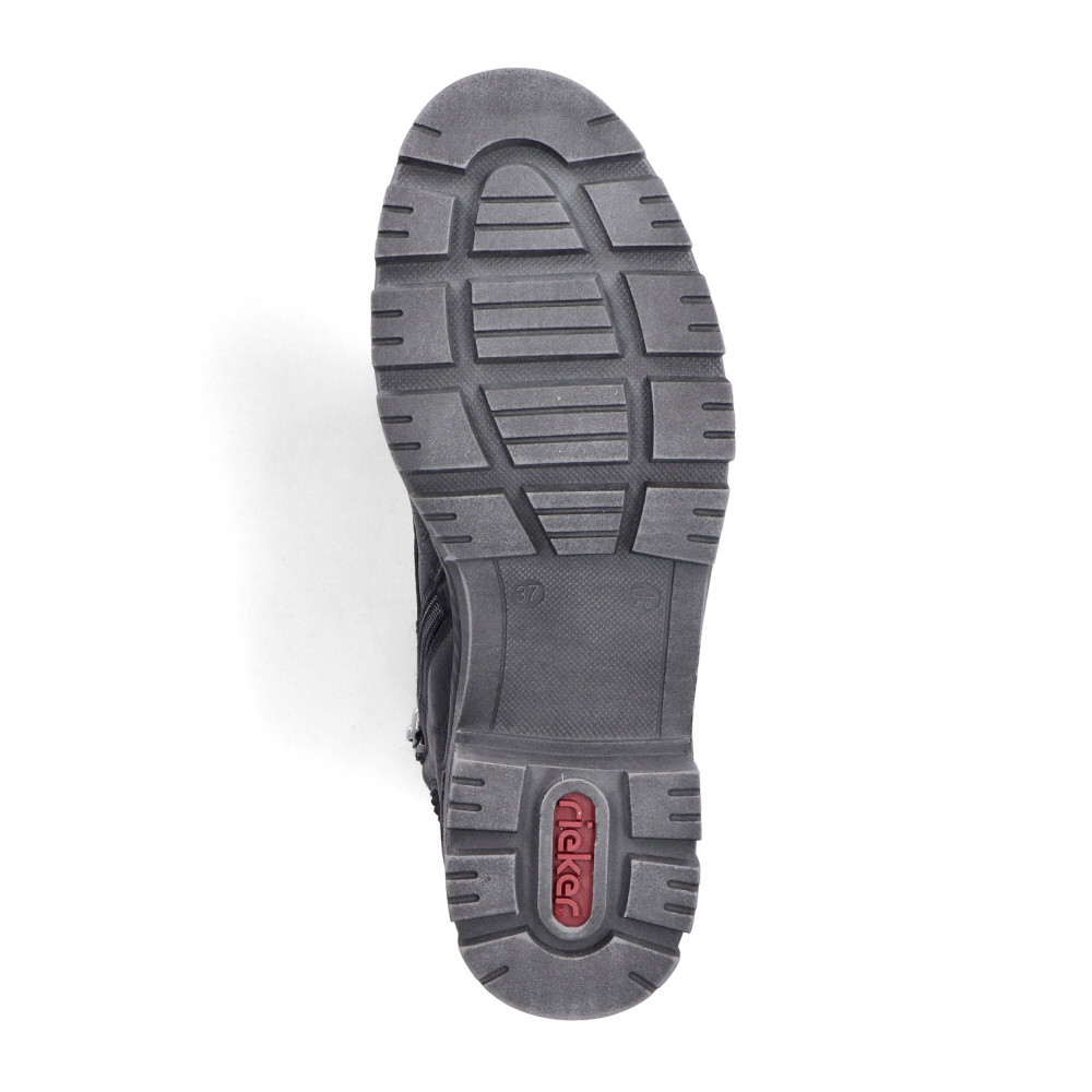 detail Dámská kotníková obuv RIEKER 92041-00 černá W4