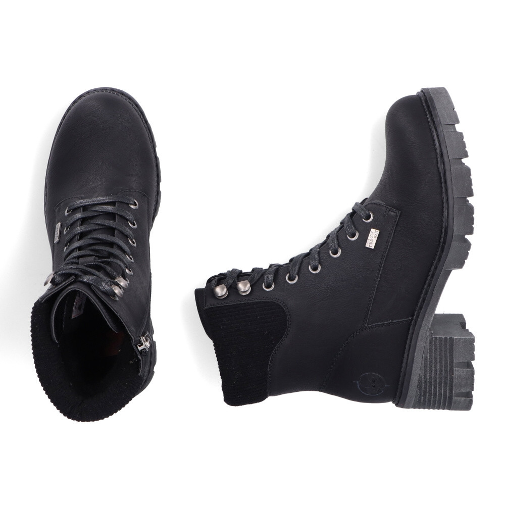 detail Dámská kotníková obuv RIEKER 92041-00 černá W4