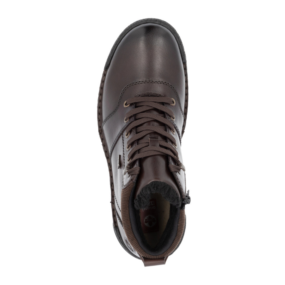 detail Pánská kotníková obuv RIEKER B0308-25 hnědá W4