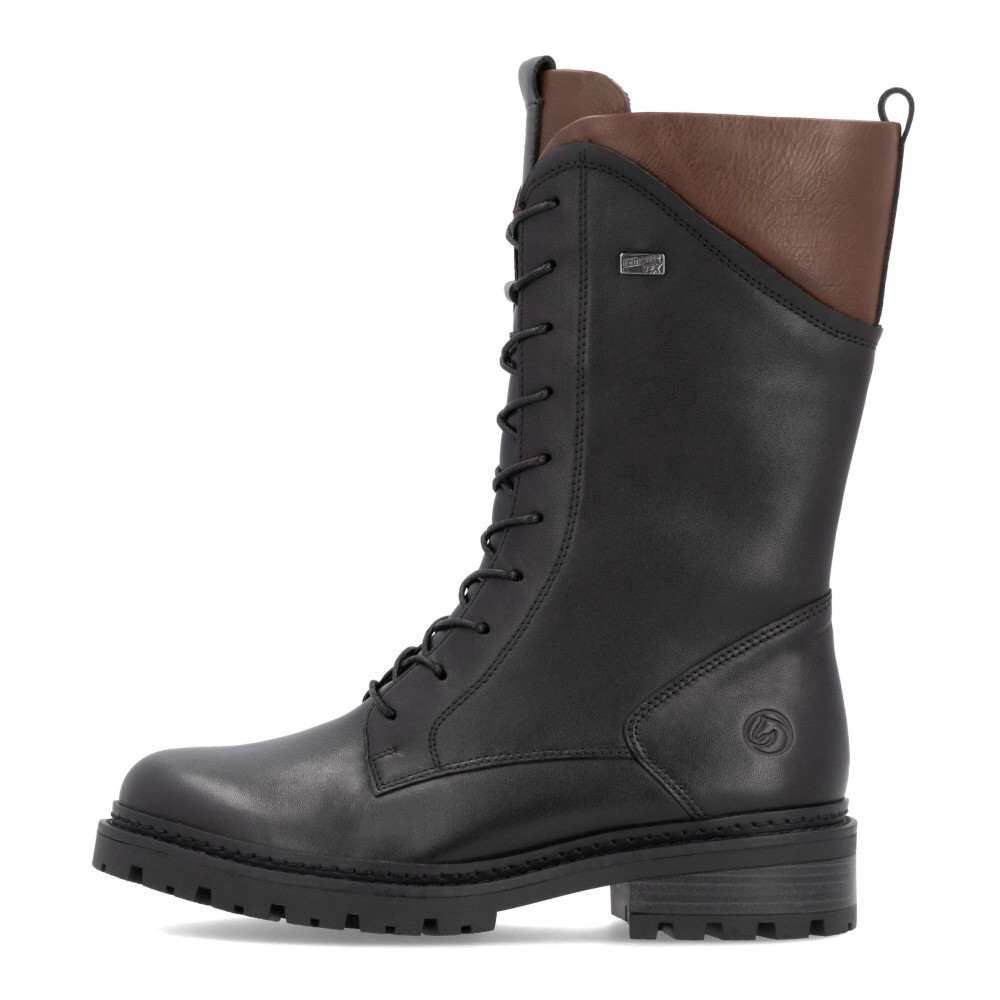 detail Dámské kozačky REMONTE D0B79-03 černá W4