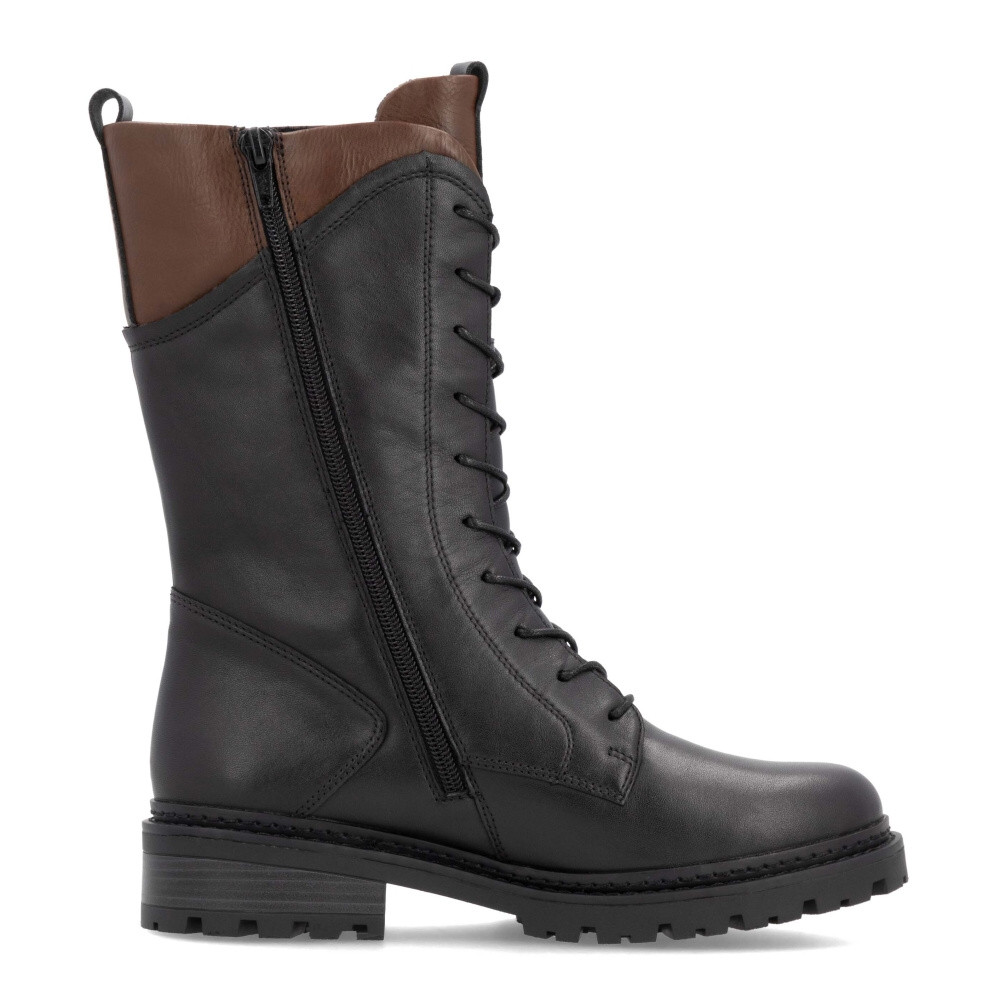 detail Dámské kozačky REMONTE D0B79-03 černá W4