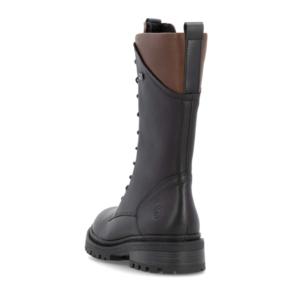 detail Dámské kozačky REMONTE D0B79-03 černá W4