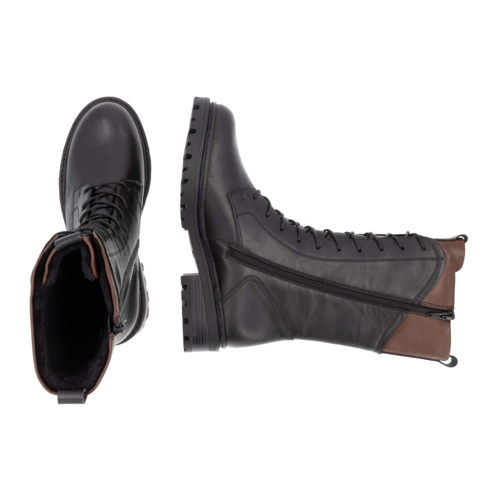 detail Dámské kozačky REMONTE D0B79-03 černá W4