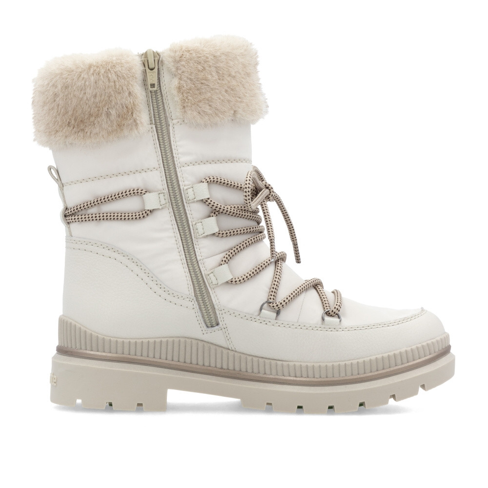 detail Dámská kotníková obuv REMONTE D0C81-80 béžová W4