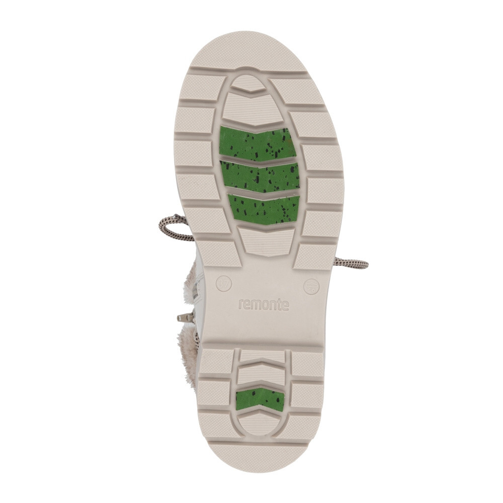 detail Dámská kotníková obuv REMONTE D0C81-80 béžová W4