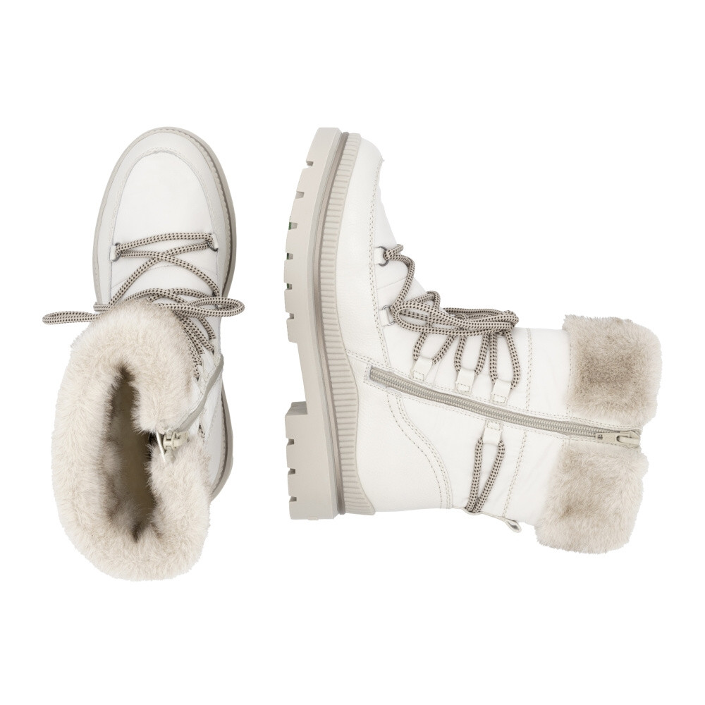 detail Dámská kotníková obuv REMONTE D0C81-80 béžová W4