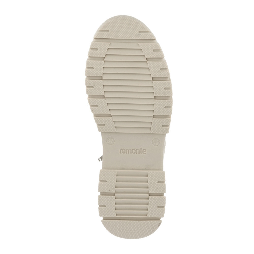 detail Dámská kotníková obuv REMONTE D0E76-20 béžová W4