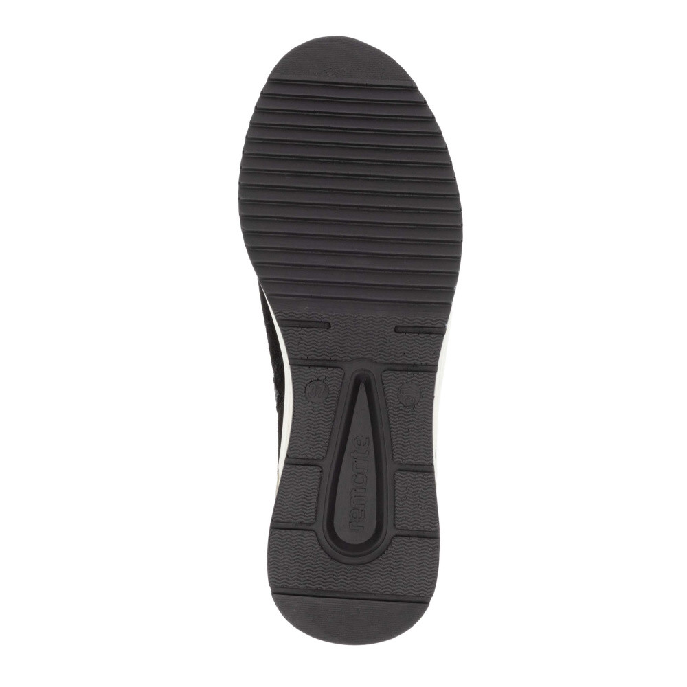 detail Dámská kotníková obuv REMONTE D0T75-03 černá W4