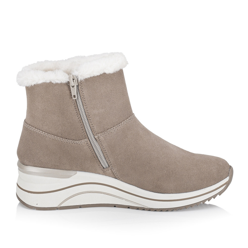 Remonte D0t76 Stivali Chelsea Donna – Pelle Vera, Leggeri, Impermeabili, Con Soletta Estraibile – Comodità Extra Large
