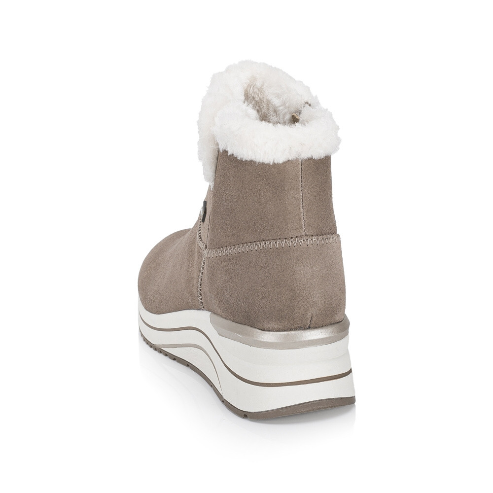 detail Dámská kotníková obuv REMONTE D0T76-64 béžová W4