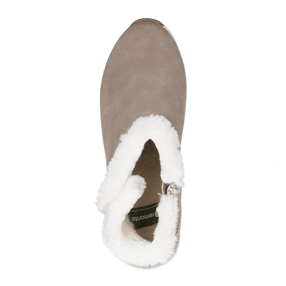 detail Dámská kotníková obuv REMONTE D0T76-64 béžová W4