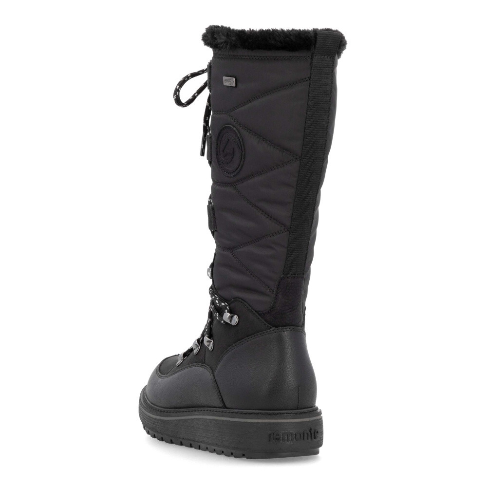 detail Dámské kozačky REMONTE D0U77-00 černá W4