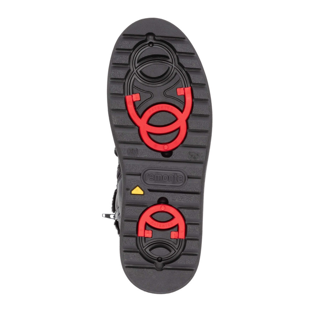 detail Dámské kozačky REMONTE D0U77-00 černá W4