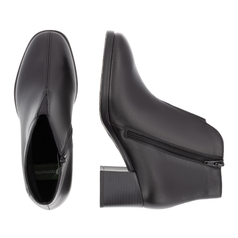 detail Dámská kotníková obuv REMONTE D0V81-00 černá W4