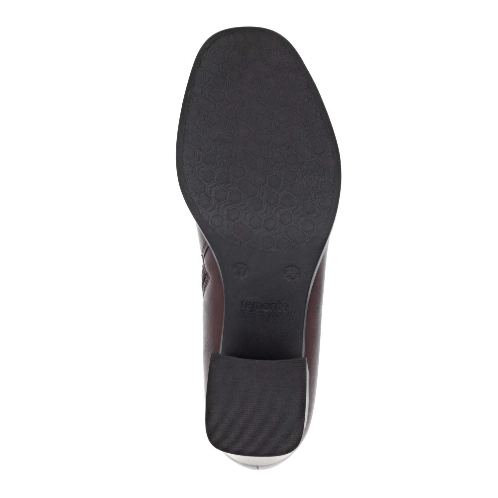 detail Dámska členková obuv REMONTE D0V81-35 červená W4