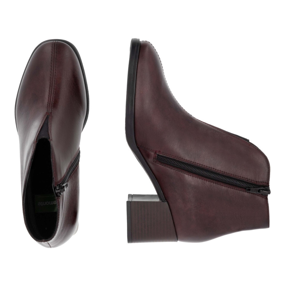 detail Dámska členková obuv REMONTE D0V81-35 červená W4