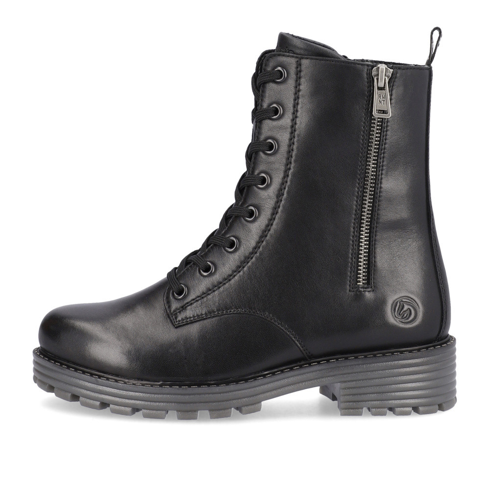 detail Dámská kotníková obuv REMONTE D0W71-01 černá W4