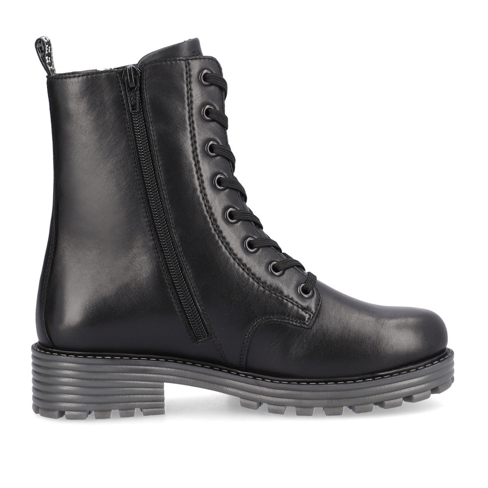 detail Dámská kotníková obuv REMONTE D0W71-01 černá W4