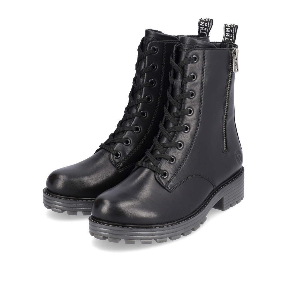 detail Dámská kotníková obuv REMONTE D0W71-01 černá W4