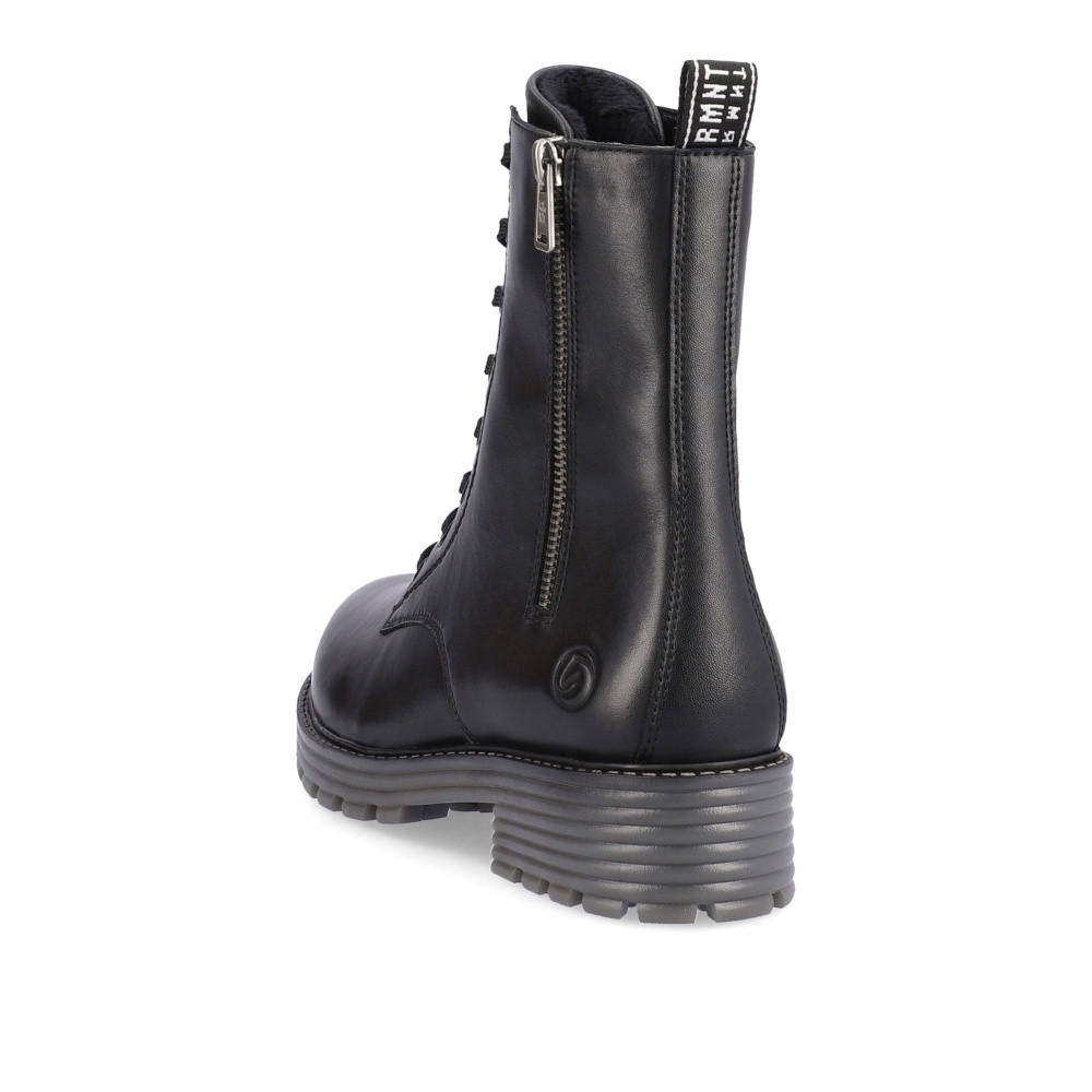 detail Dámská kotníková obuv REMONTE D0W71-01 černá W4