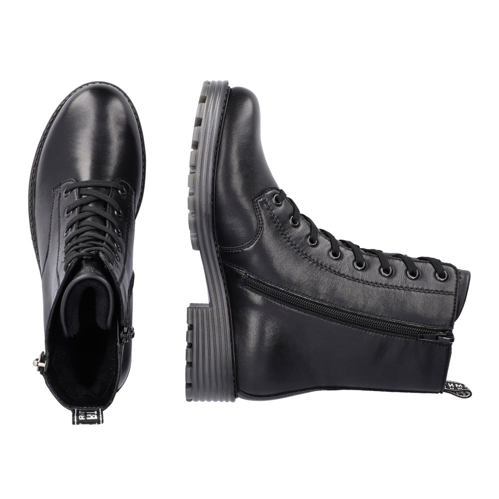 detail Dámská kotníková obuv REMONTE D0W71-01 černá W4