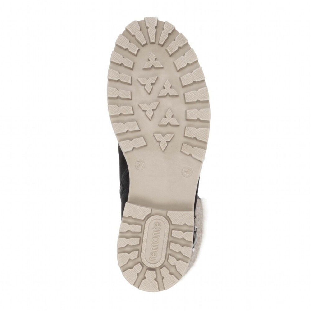 detail Dámské kozačky REMONTE D0W72-03 černá W4