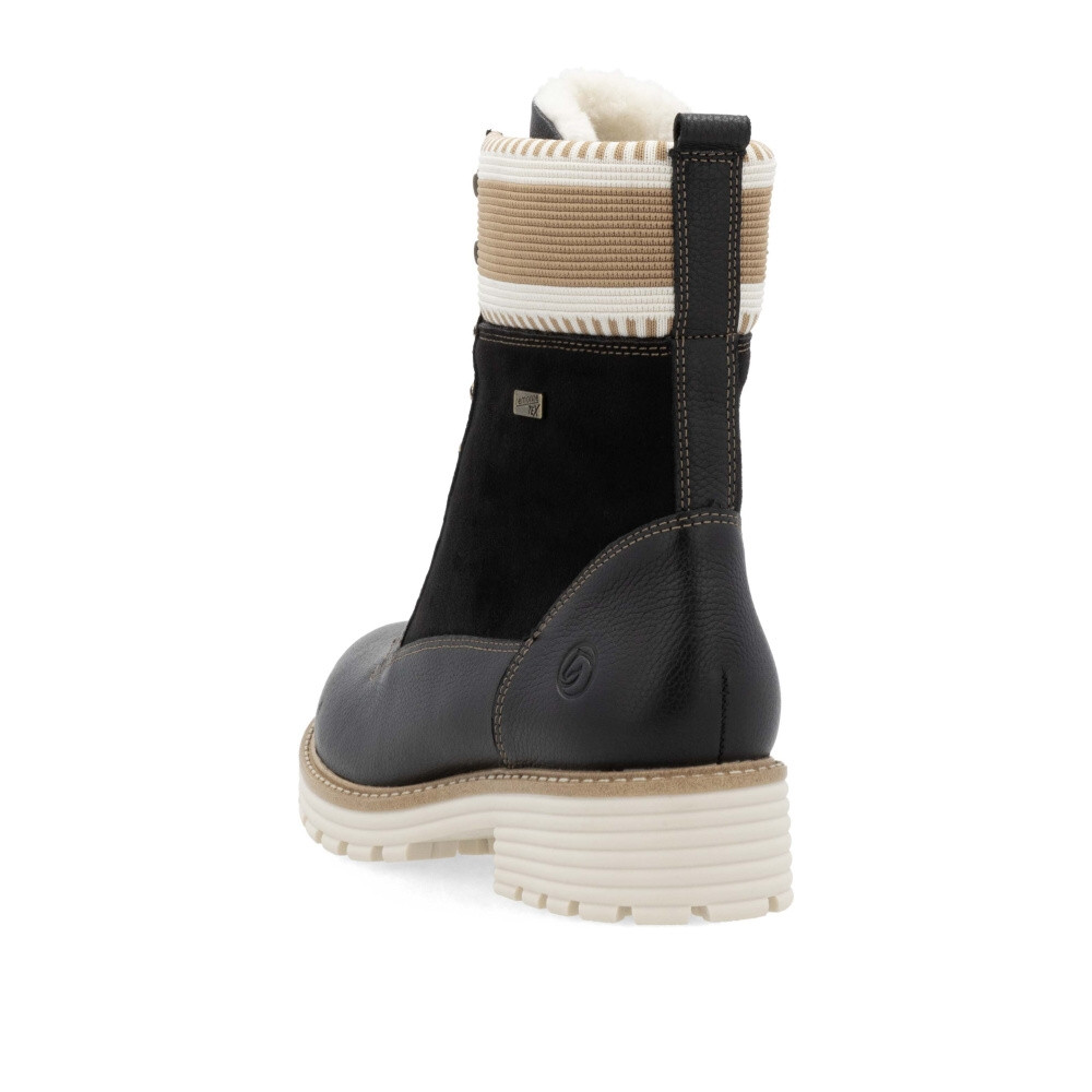 detail Dámská kotníková obuv REMONTE D0W77-03 černá W4