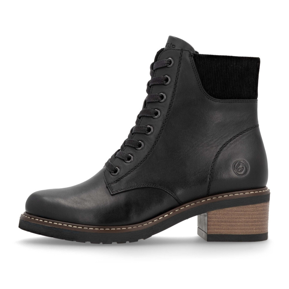 detail Dámská kotníková obuv REMONTE D1A70-00 černá W4