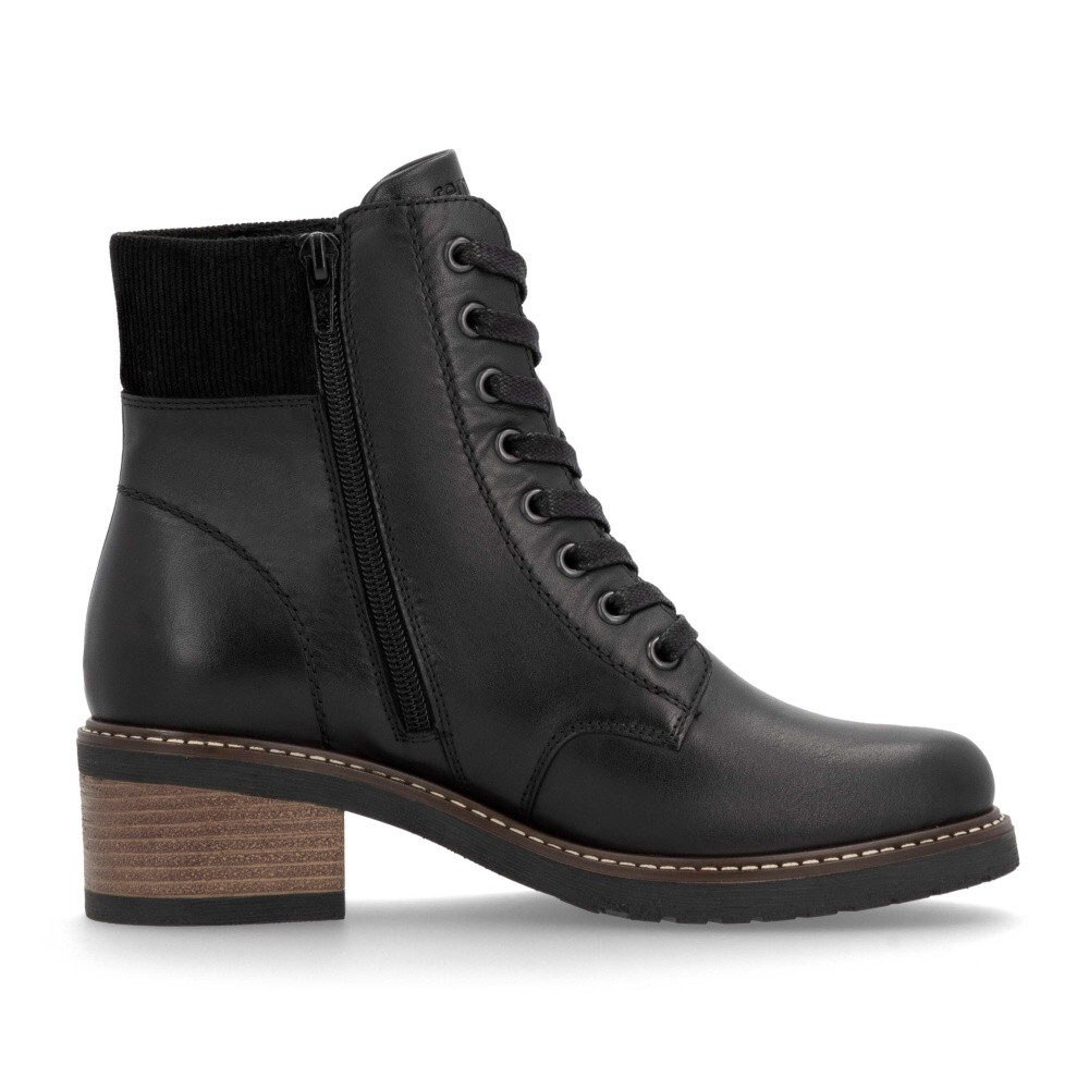 detail Dámská kotníková obuv REMONTE D1A70-00 černá W4