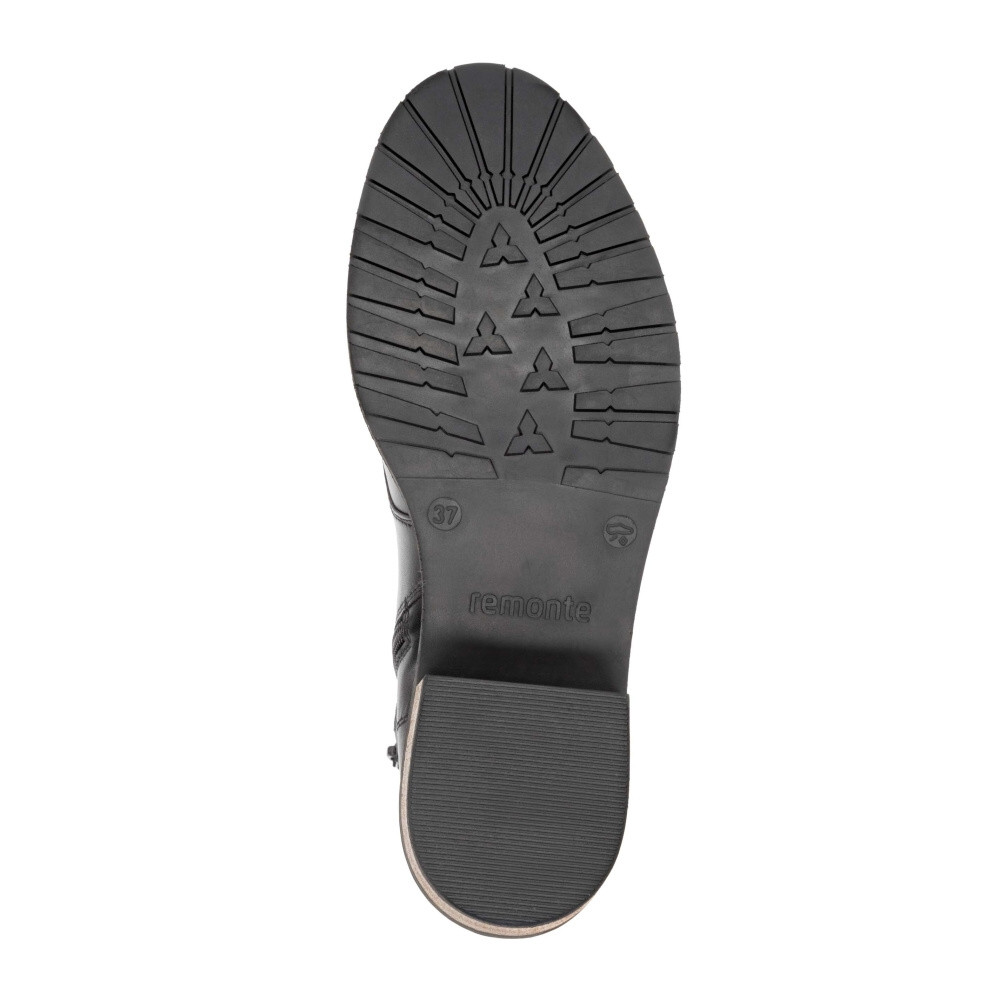 detail Dámská kotníková obuv REMONTE D1A70-00 černá W4