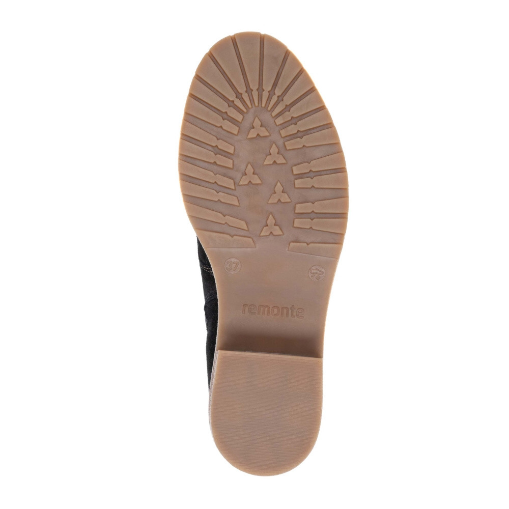 detail Dámská kotníková obuv REMONTE D1A76-03 černá W4